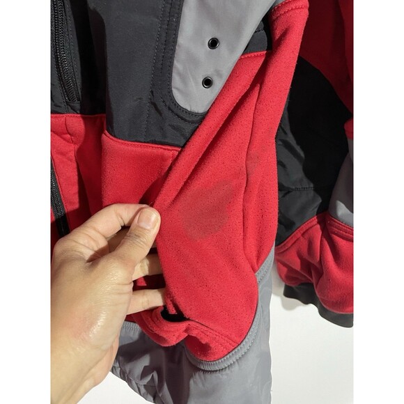 The North Face Steep Tech Jacket Mens L Red Scot Schmidt Hood Sweat Nylon Ski - Picture 6 of 16